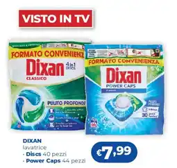 Acqua & Sapone Dixan lavatrice offerta