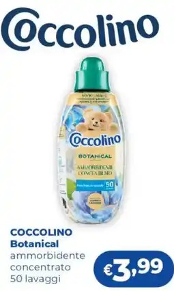 Acqua & Sapone Coccolino Botanical ammorbidente concentrato offerta