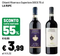 Iper La Grande Chianti Riserva o Superiore DOCG LA RUPE offerta