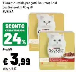 Iper La Grande Alimento umido per gatti Gourmet Gold offerta