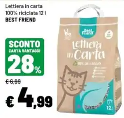 Iper La Grande Lettiera in carta Best Friend offerta