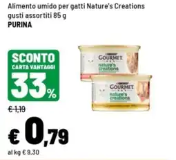 Iper La Grande Alimento umido per gatti Nature's Creations offerta