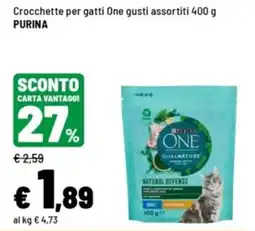 Iper La Grande Crocchette per gatti One gusti assortiti offerta