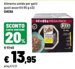 Iper La Grande Alimento umido per gatti SHEBA offerta
