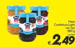 Iper Super Conveniente Hero Confettura Light offerta