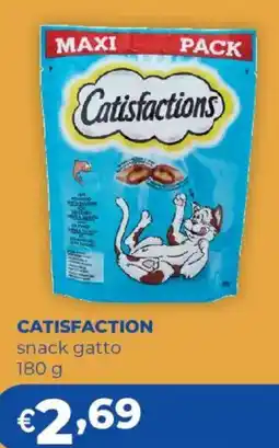 Acqua & Sapone Catisfactions snack gatto offerta