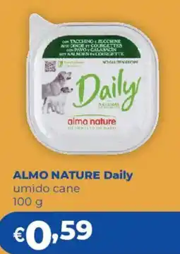 Acqua & Sapone ALMO NATURE Daily umido cane offerta
