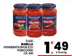 Despar Sicilia Sugo Barilla offerta
