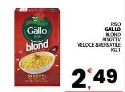 Despar Sicilia Riso Gallo Blond Risotti offerta