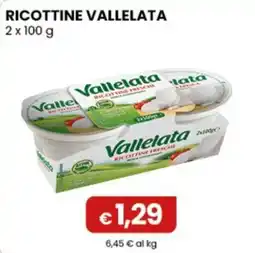 Gala Supermercati Ricottine fresche Vallelata offerta