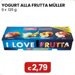 Gala Supermercati Yogurt alla frutta Müller offerta