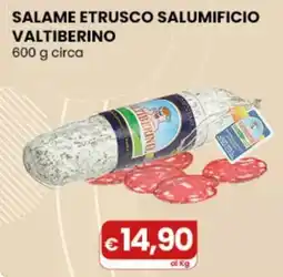 Gala Supermercati Salame Etrusco Salumificio Valtiberino offerta