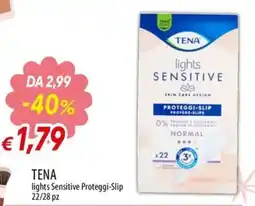 IperFamila TENA lights Sensitive Proteggi-Slip offerta