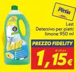 Iper Super Conveniente Last Detersivo per piatti limone offerta