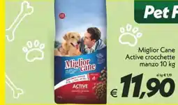 Iper Super Conveniente Miglior Cane Active crocchette manzo offerta