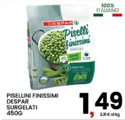 Interspar Pisellini finissimi Despar offerta