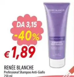 IperFamila Renée Blanche Professional Shampoo Anti-Giallo offerta