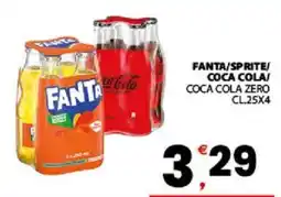 Despar Sicilia Fanta/ Sprite/ Coca Cola/ Coca Cola Zero offerta