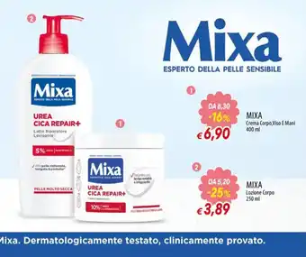 Mixa Crema Corpo,Viso E Mani