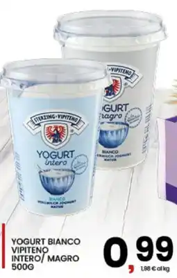 Interspar Yogurt bianco Vipiteno intero/magro offerta