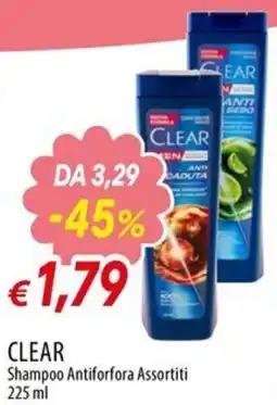 IperFamila Clear Shampoo Antiforfora Assortiti offerta