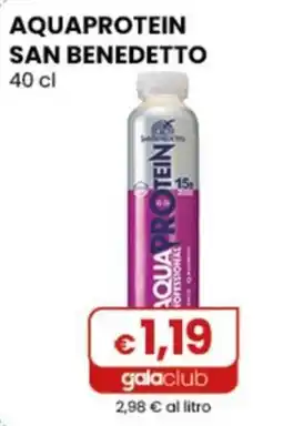 Gala Supermercati Aquaprotein San Benedetto offerta