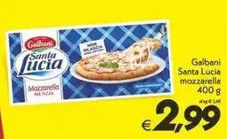 Iper Super Conveniente Galbani Santa Lucia mozzarella offerta