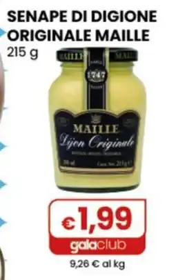 Gala Supermercati Senape di Digione originale Maille offerta
