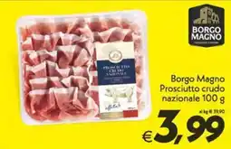 Iper Super Conveniente Borgo Magno Prosciutto crudo nazionale offerta