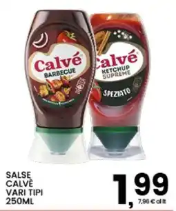 Interspar Salse Calvé vari tipi offerta