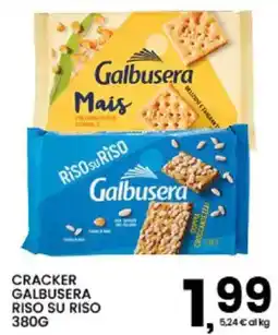 Interspar Cracker Galbusera Riso su Riso offerta