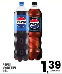 Interspar Pepsi vari tipi offerta