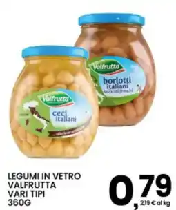 Interspar Legumi in vetro Valfrutta vari tipi offerta