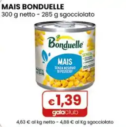 Gala Supermercati Mais Bonduelle offerta