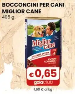 Gala Supermercati Bocconcini per cani Miglior cane offerta