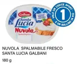 Il Gigante Nuvola spalmabile fresco Santa Lucia Galbani offerta