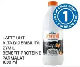 Il Gigante Latte UHT alta digeribilità Zymil Benefit proteine offerta