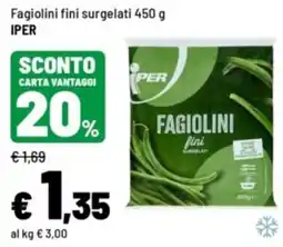 Iper La Grande Fagiolini fini Iper offerta