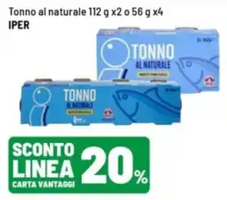 Iper La Grande Tonno al naturale Iper offerta