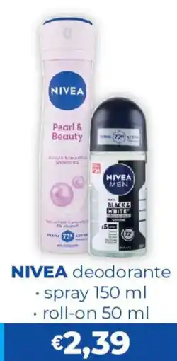Acqua & Sapone NIVEA deodorante offerta