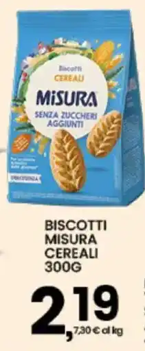 Interspar Biscotti Misura Cereali offerta