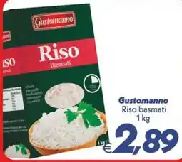 Iper Super Conveniente Gustomanno Riso basmati offerta