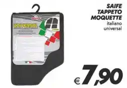 Iper Super Conveniente Saife tappeto moquette italiano universal offerta