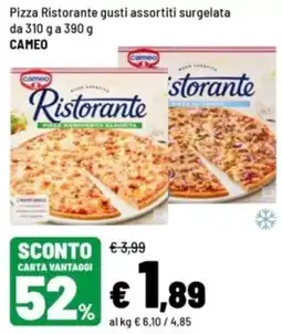 Iper La Grande Pizza Ristorante gusti assortiti offerta