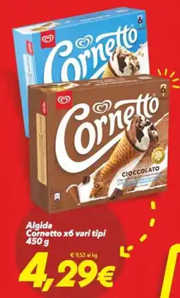Iper Super Conveniente Algida Cornetto offerta
