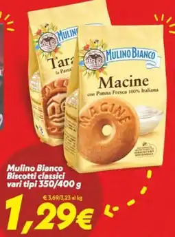 Iper Super Conveniente Mulino Bianco Biscotti classici offerta