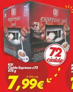 Iper Super Conveniente Kili Cialde Espresso offerta