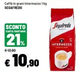 Iper La Grande Caffè in grani Intermezzo offerta