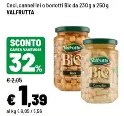 Iper La Grande Ceci, cannellini o borlotti Bio Valfrutta offerta
