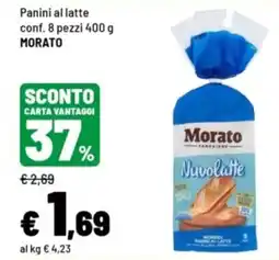 Iper La Grande Panini al latte Morato offerta